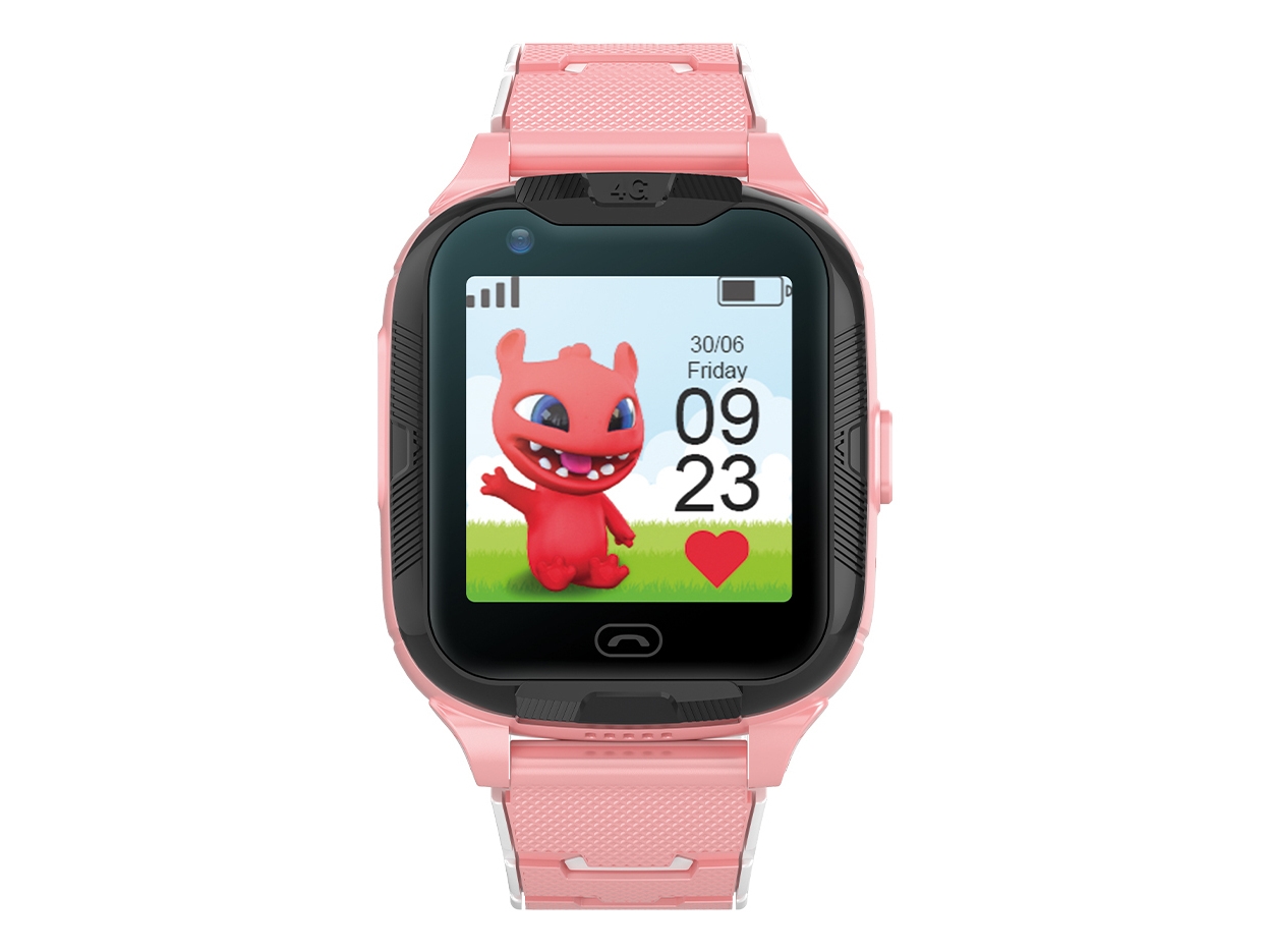 MaXlife MXKW-350, Smart klocka f&ouml;r barn, Rosa