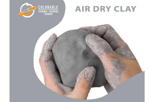 Carioca - Deco Air Dry Clay - Selvhærdende Ler - Stone - 500 G