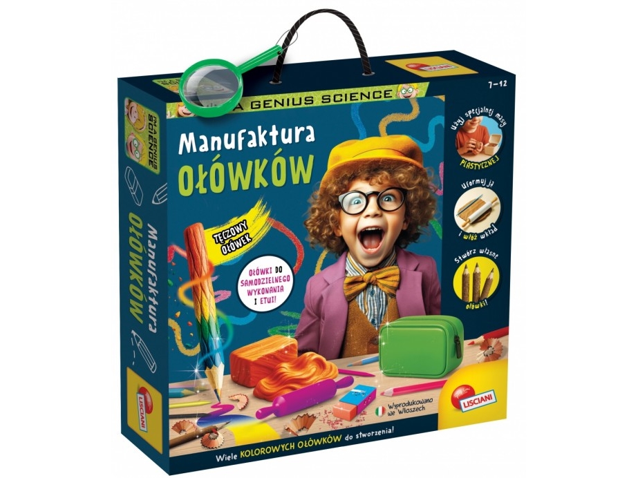 Dante Lisciani Rinkinys im a genius - pieštukų gamintojas