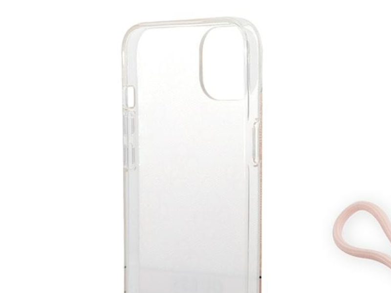 Guess Guohcp14mh4stp Iphone 14 Plus 6,7" Rosa/Rosa Hartschalenetui 4G Print Strap