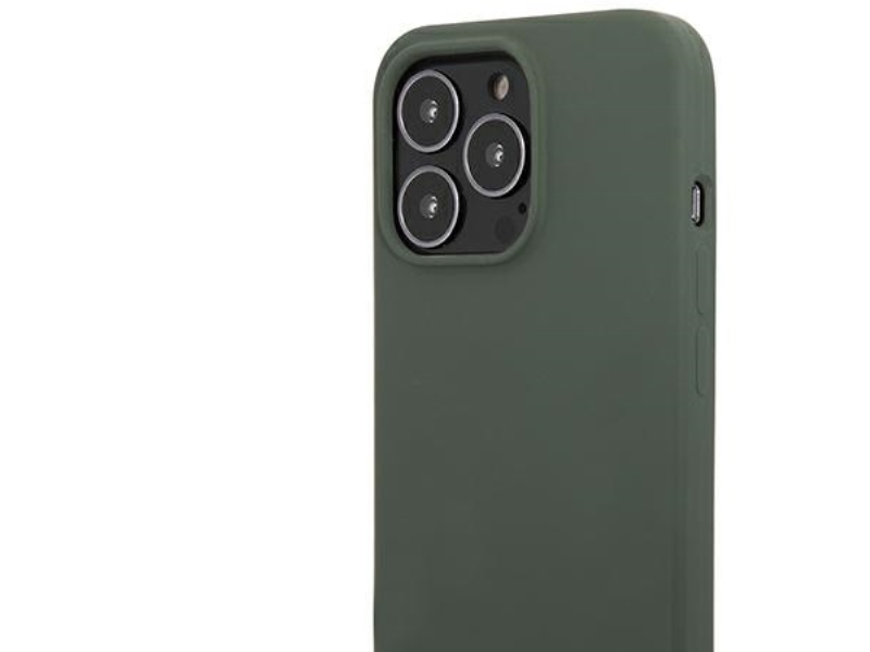 Guess Guhmp13xspla Iphone 13 Pro Max 6.7" Grøn/Khaki Hårdt Cover Silikone Logo-Plade Magsafe