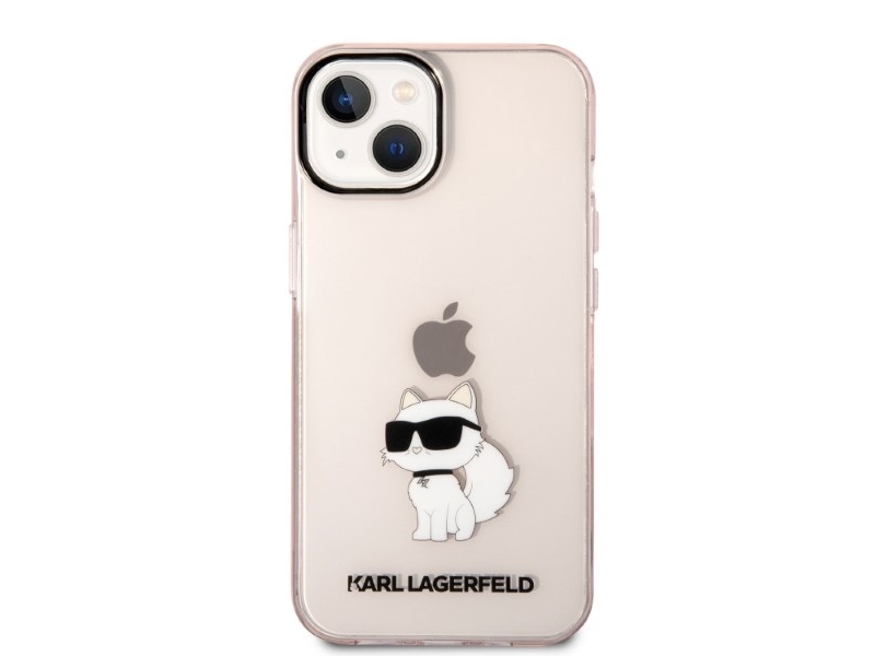 Karl Lagerfeld Klhcp14mhnchtcp Iphone 14 Plus 6,7" Pink/Pink Hardcase Ikonik Choupette