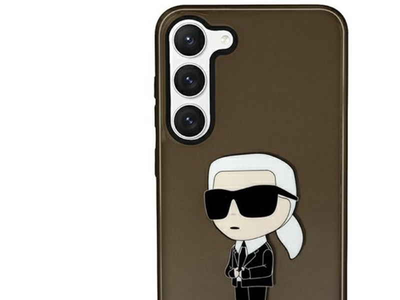 Karl Lagerfeld Klhcs23shniktck S23 S911 Sort/Sort Hardcase Ikonik Karl Lagerfeld