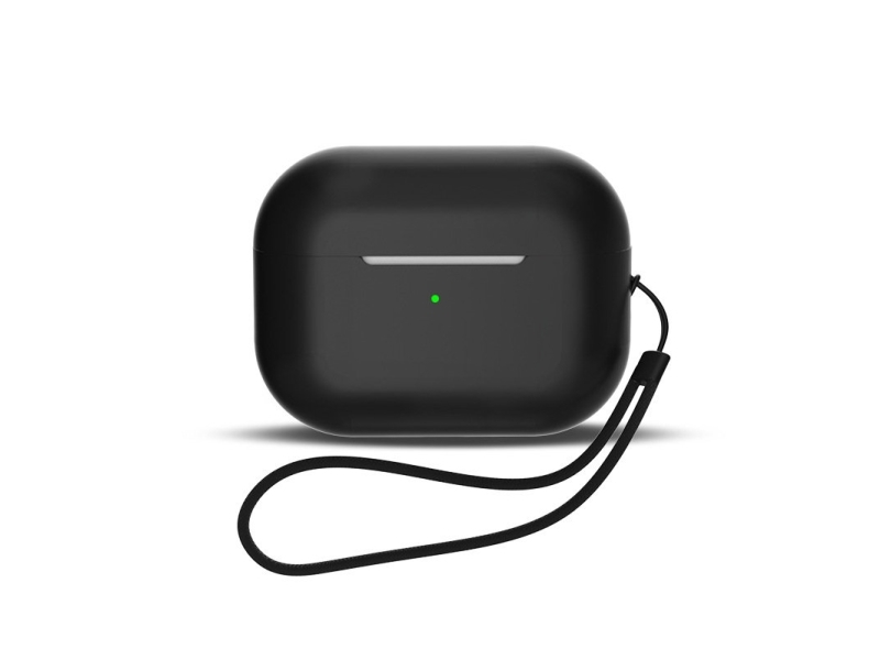 Silkonskal till AirPods 1 / AirPods 2 + handledsrem - svart | TV, Ljud & Bild - Bärbart ljud & Bild - MP3 spelare | GameStuff