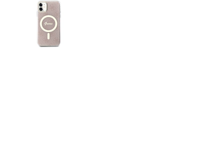 Guess Guhmn61h4stp Iphone 11 6,1" Hardcase 4G Magsafe - Pink/Pink