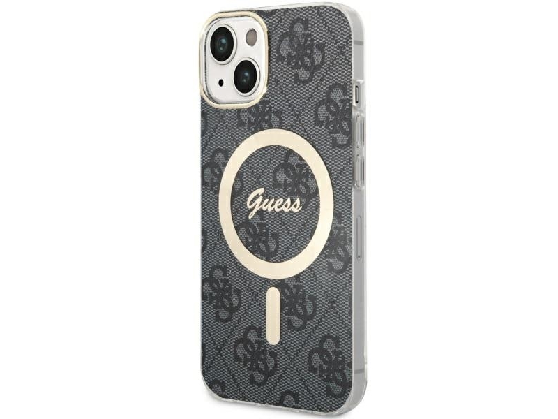 Guess 4G Magsafe Cover Til Iphone 14 - Sort