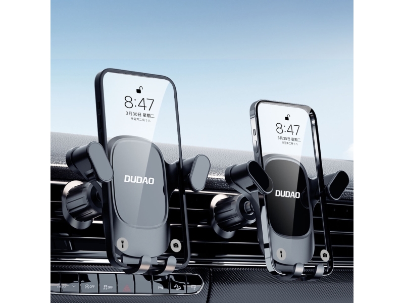 Dudao biltelefonhållare för ventilationsgaller Dudao F5Pro - svart | Tele & GPS - Mobil reservdelar - Höljesdelar | GameStuff