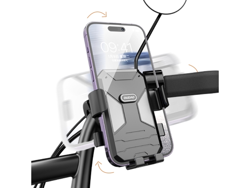 Dudao F7c Telefonholder Til Cykel/Motorcykel - Sort