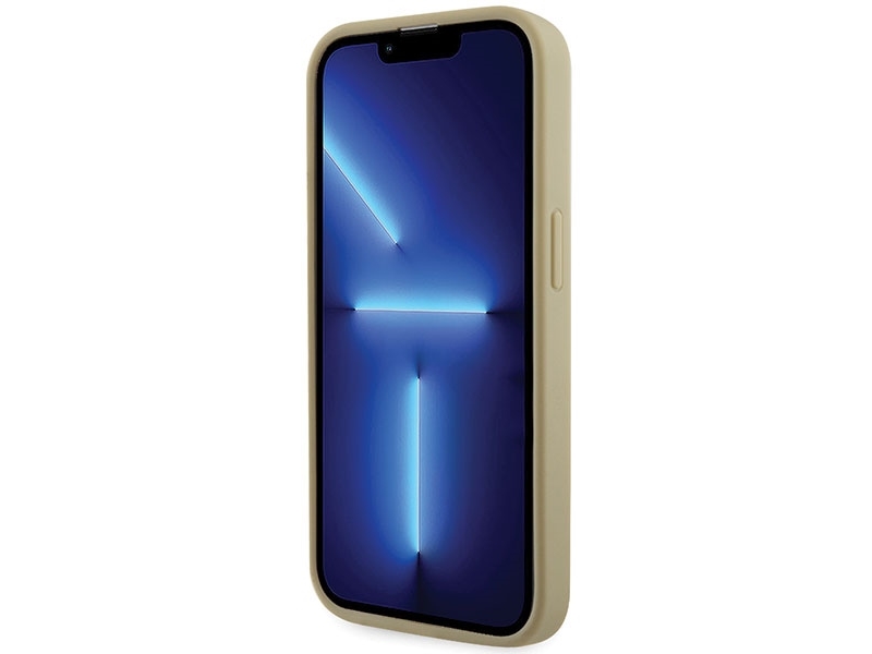 Guess Guhcp14lhdgtpd Iphone 14 Pro 6,1" Hardcase - Gold/Gold Rhinestone Triangle