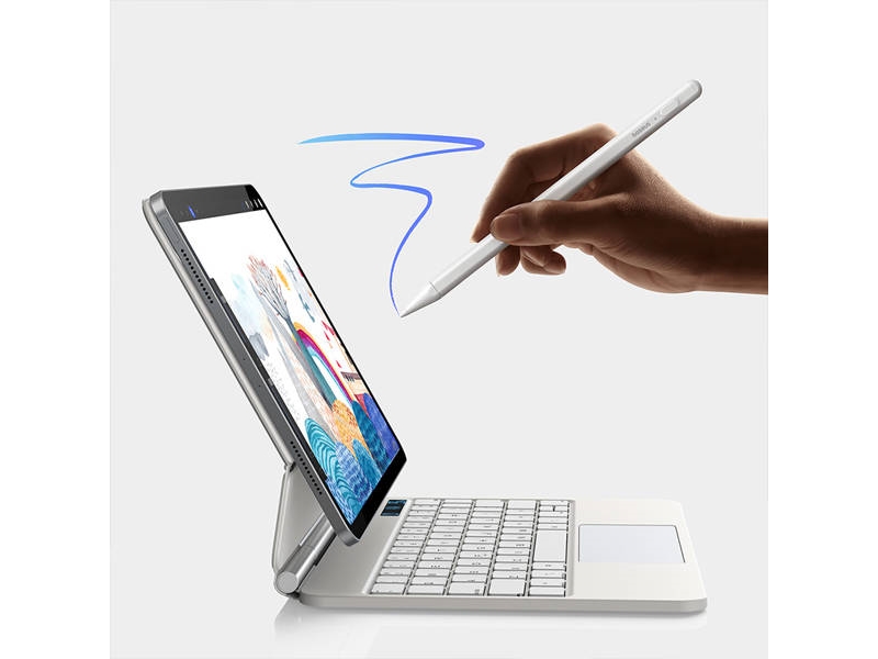 Baseus Smooth Writing 2 Stylus Lite with LED indicator (white)
