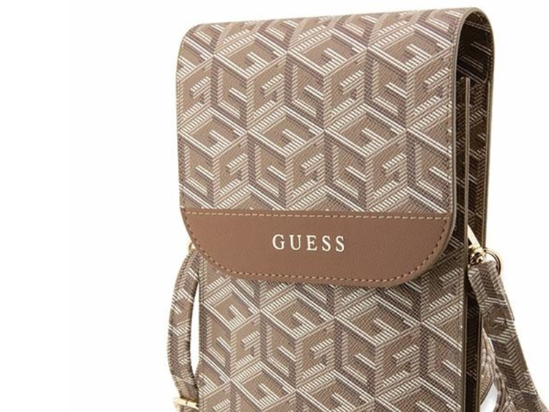 Guess Håndtaske Guwbhgcfsew Brun/Brun Gcube Stripe