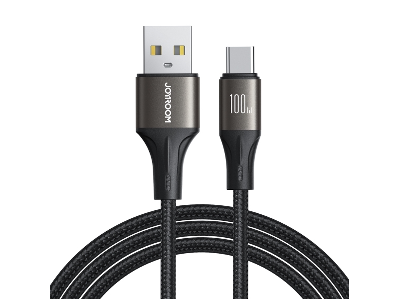 Joyroom Light-Speed ​​Series S-A25 USB-A / USB-C cable 100W 1.2m - black
