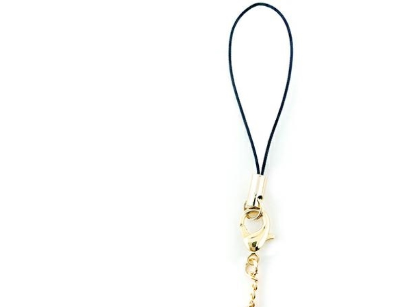 Guess Phone Strap 4G Glitter Charm - Telefon-Anhänger