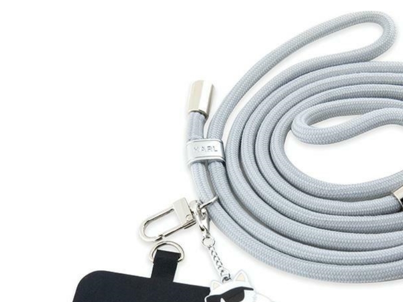 Karl Lagerfeld Klucnmsckig Universelles Cbdy Cord Case - Schwarz