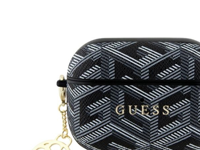 Guess Guap2pgce4ck Cover Til Airpods Pro 2 - Sort Gcube Charm
