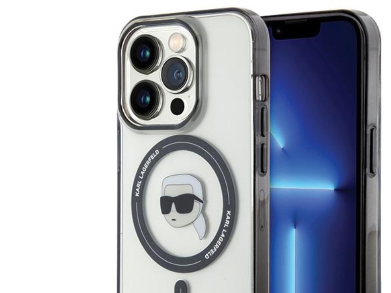 Karl Lagerfeld Klhmp15lhkhnotk Cover Til Iphone 15 Pro - Transparent