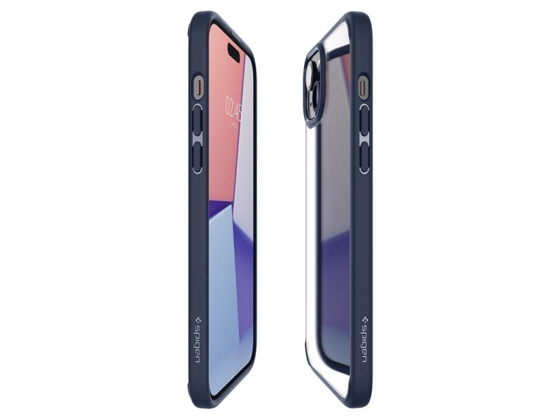 Spigen Ultra Hybrid Hülle Für Iphone 15 Plus - Dunkelblau