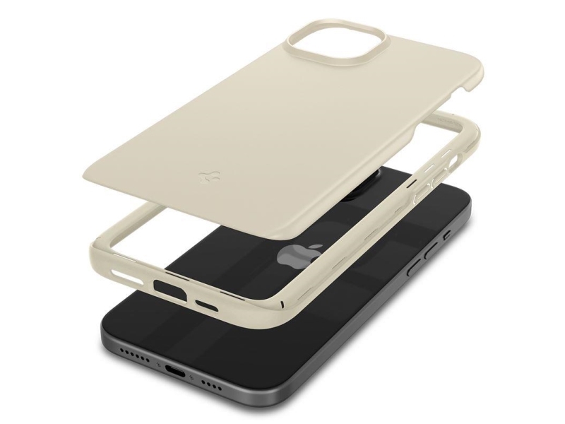 Spigen Thin Fit Case Für Iphone 15 Plus - Beige