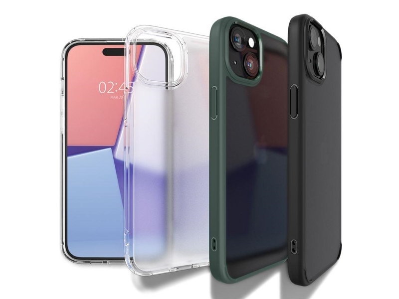 Spigen Ultra Hybrid Case Für Iphone 15 Plus - Rot