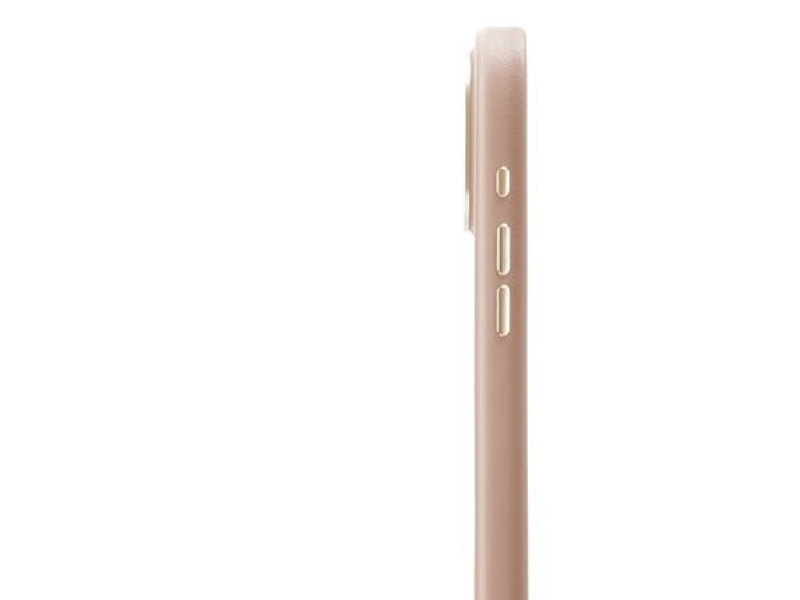 Uniq Coehl Muse Magnetisk Opladningscover Til Iphone 15 Pro Max - Beige