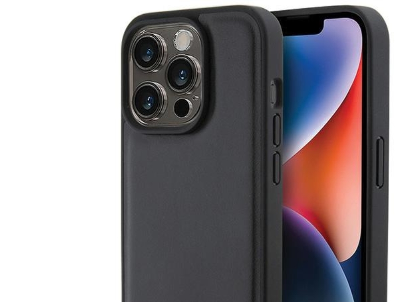 Bmw Bmhcp15l22ptdk Iphone 15 Pro 6.1" Sortieren/Sortieren Læderstamp Tricolor