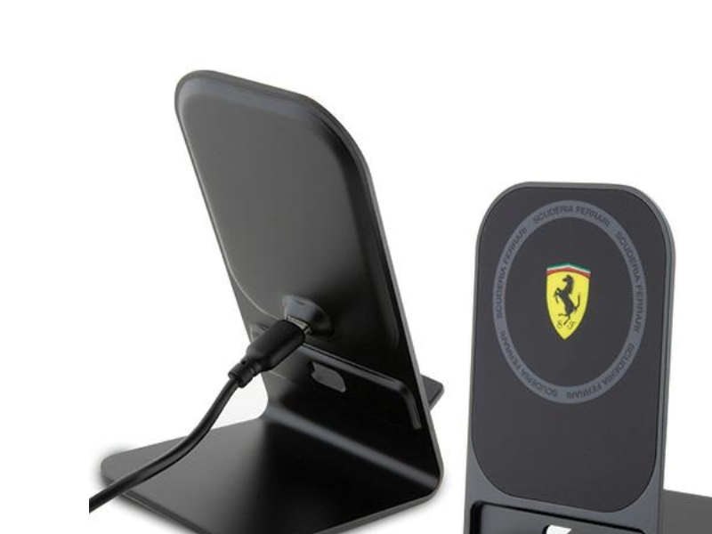 Ferrari Nice. Induktionsoplader Femfbmalk 15W Sort/Sort 2023 Magsafe