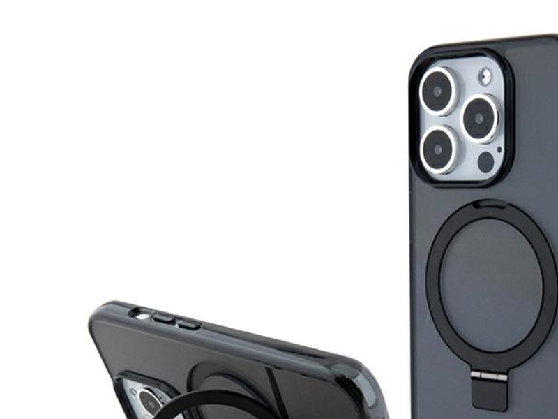Bmw Ring Stand M Collection Magsafe Hülle Für Iphone 15 Pro - Schwarz