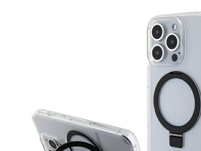 Bmw Ring Stand M Magsafe Cover Til Iphone 15 Pro - Klar