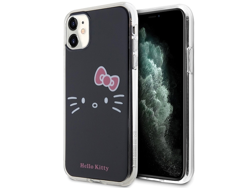 Hello Kitty Hardcase Iphone 11 / Xr 6.1" Sort/Sort Med Kitty Face (Iml)