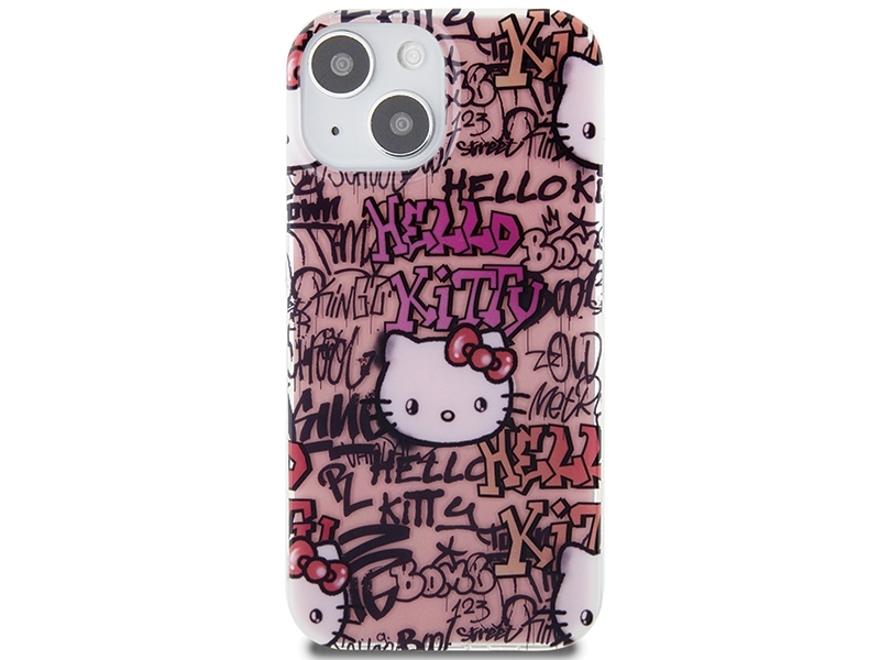 Hello Kitty Iphone 15 / 14 / 13 6,1" Hardcase Lyserød/Lyserød