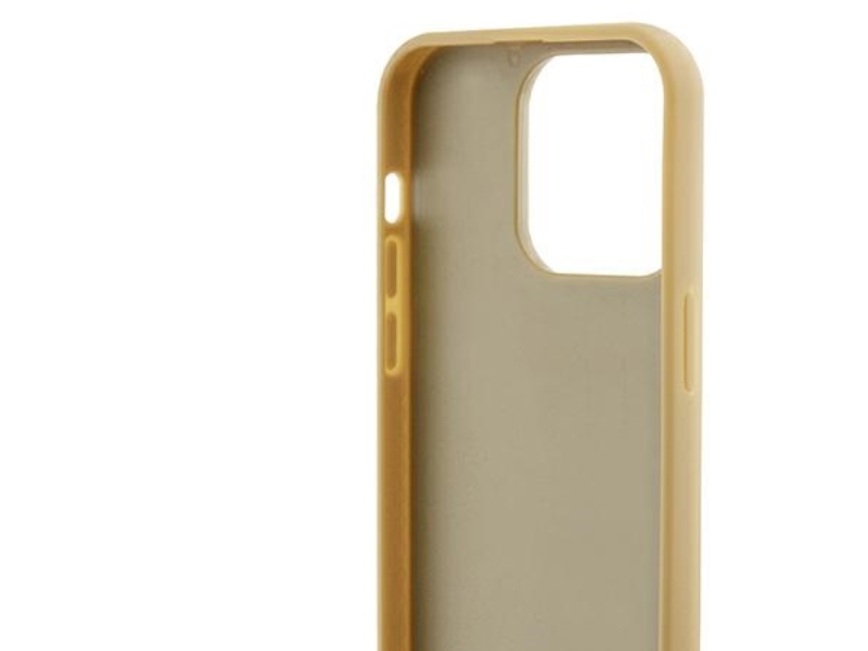 Guess Guess GUHCP14LPMSDGSD iPhone 14 Pro 6.1" zloty/gold hardcase Disco Metal Script