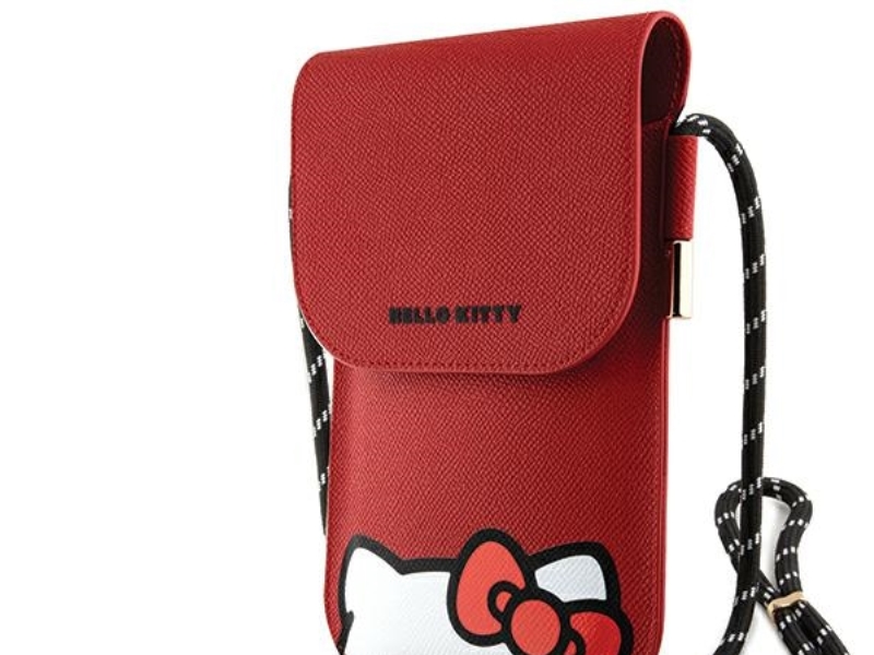 Hello Kitty håndtaske HKOWBPSCKER rød/rød læder