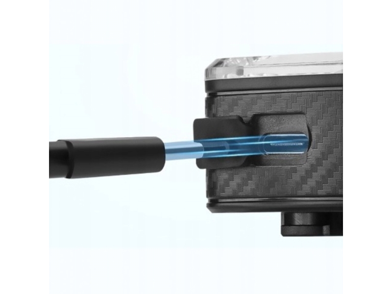 Rockbros Q2S LED baklampa med Smart Stop-system + USB-C - USB-A-kabel - Svart | Sport & Träning - Tillbehör - Cykelljus | GameStuff