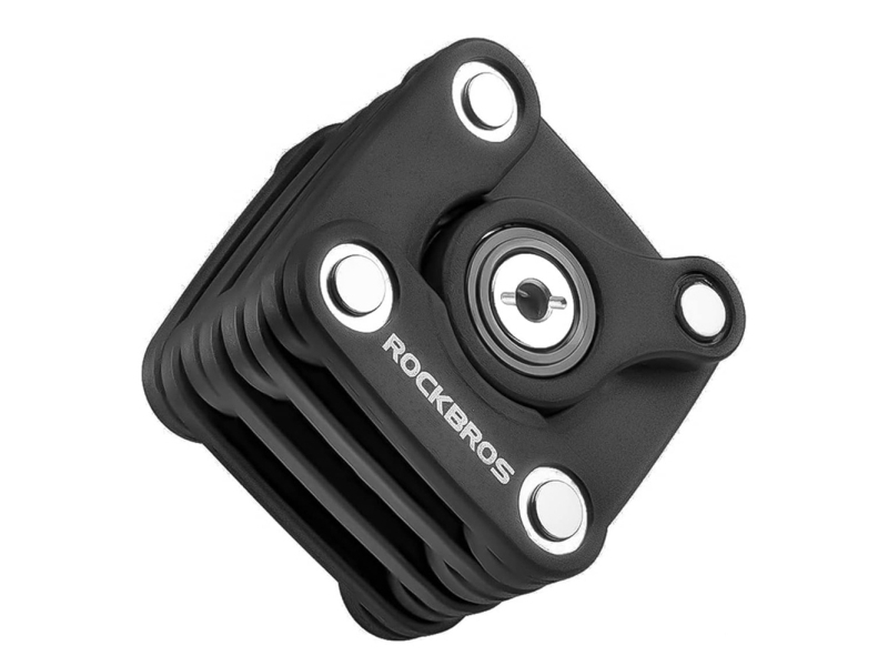 Rockbros WD795 foldable bicycle lock - black