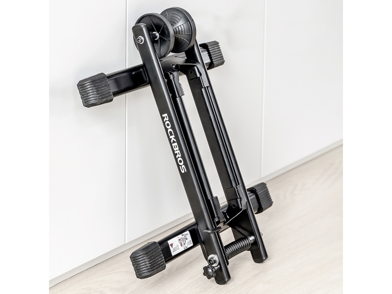 Rockbros 27210001001 vikbart cykelstativ - svart
