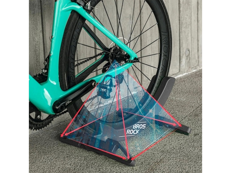 Rockbros cykelstativ / parkeringsstander 30-80mm - Sort