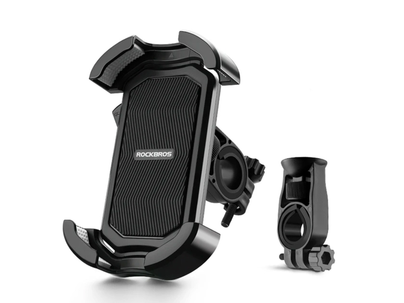 Rockbros 25210032001 Bike Phone Holder for Handlebars - Black