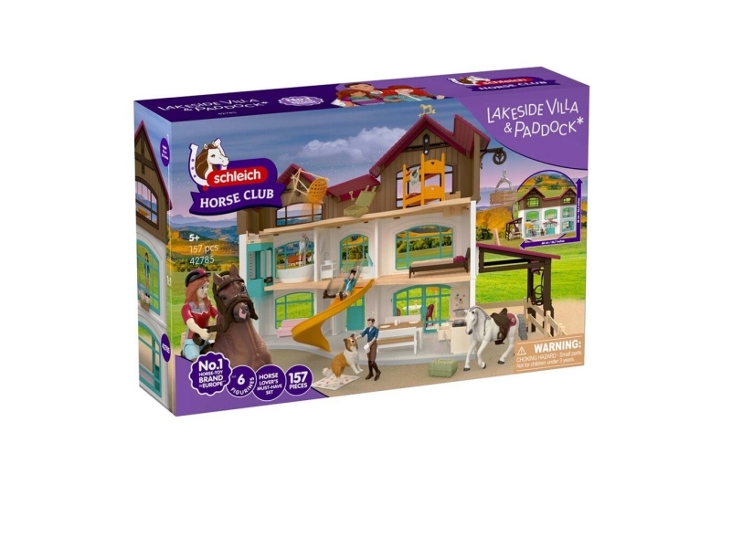 Schleich 42785 Spielset Horse Club Lakeside Villa & Paddock Ab 5 Jahren