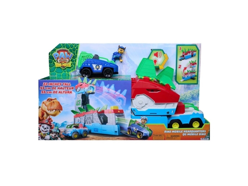 Paw Patrol Movie 3 2-i-1 Dino Mobile Headquarters Paw Patrol Movie 3 2-i-1 Dino Mobile Headquarters