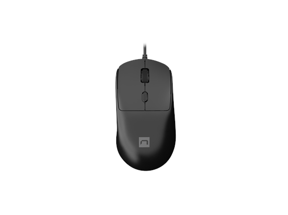 Natec Hawk 2, Rechts, Laser, Usb Typ-A, 2400 Dpi, Schwarz