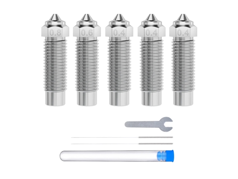 Elegoo Multi-Size Düsenset Aus Gehärtetem Stahl Für Neptune 4 Max/4 Plus