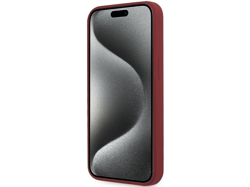 Bmw Silikon Big-Logo Magsafe Case Für Iphone 15 Pro - Rot