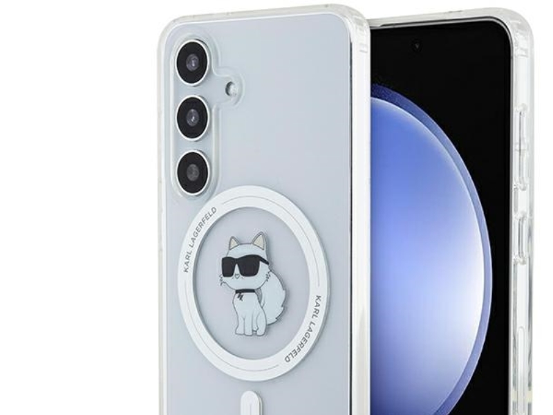 Karl Lagerfeld Iml Choupette Magsafe-Cover Til Samsung Galaxy S24 - Transparent