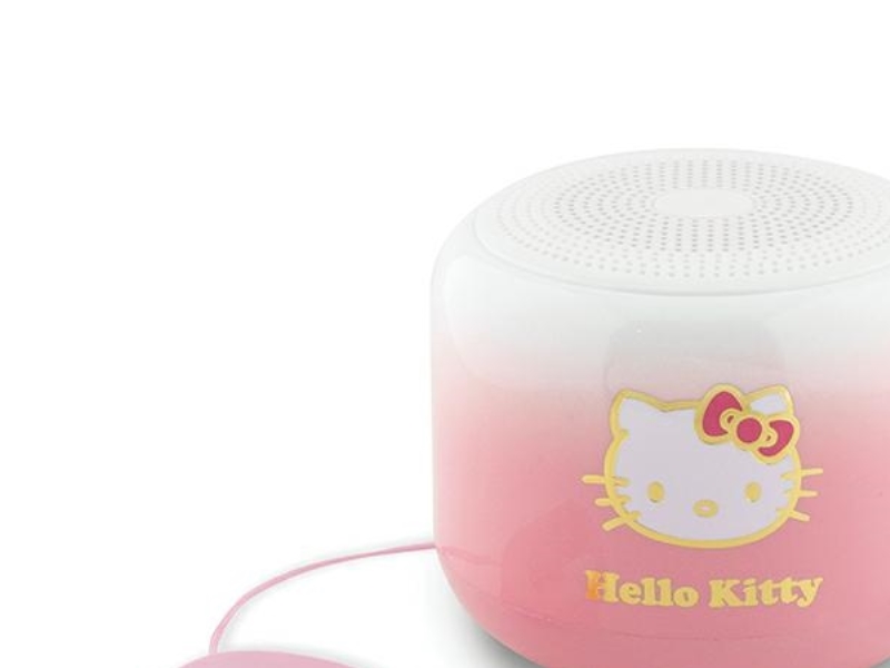 Lautsprecher Sourcing Hello Kitty Bluetooth 5.0 Hkwsbt6gkep Pink/Pink Elektroplattierung-Gradient