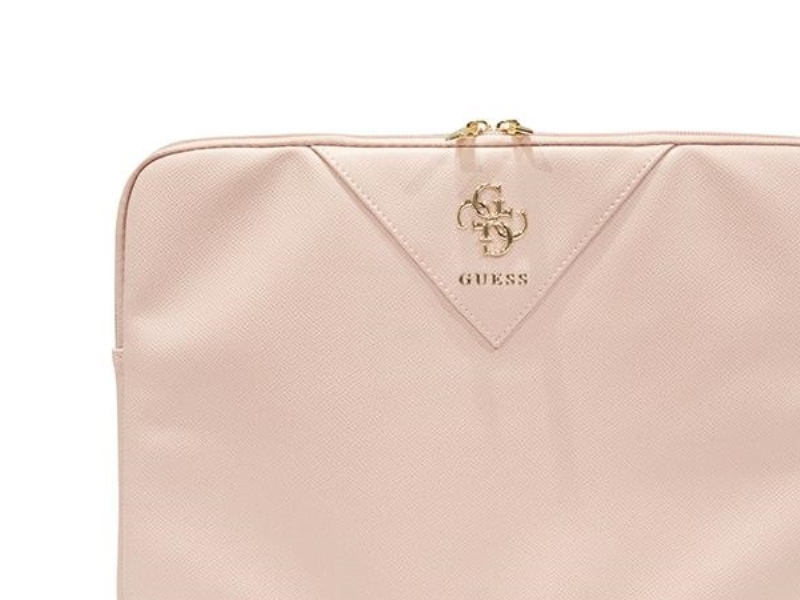Guess Triangle 4G Cover Für Einen 14" Laptop - Pink