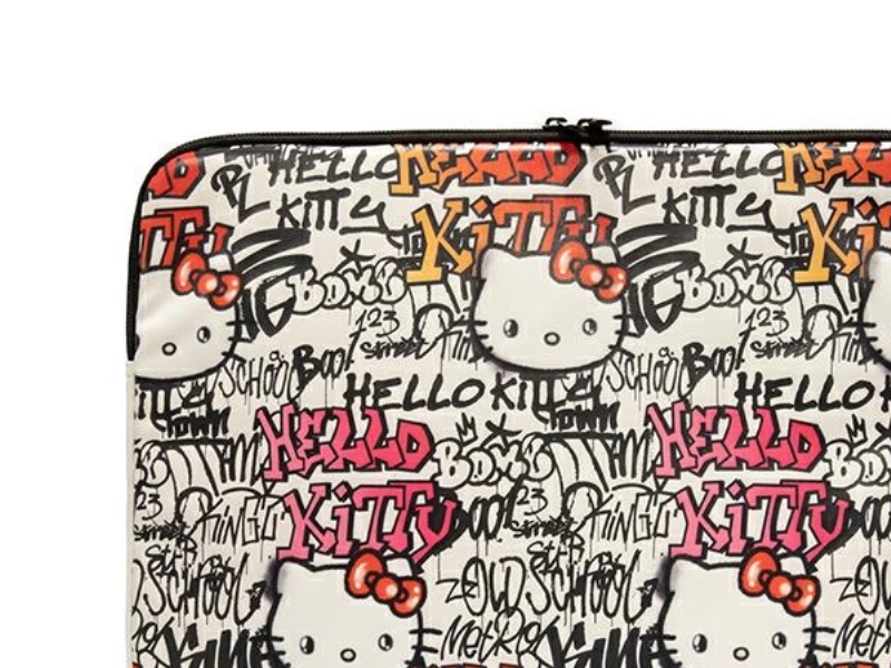 Hello Kitty Sleeve-Hülle Hkcszpdgpte 14" Beige/Beige