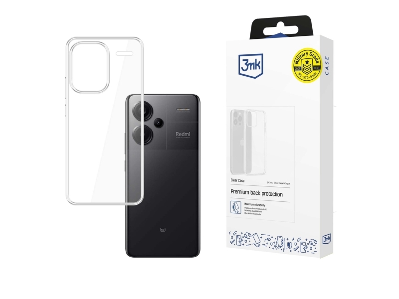 3Mk Clear Case, Redmi Note 13 Pro+
