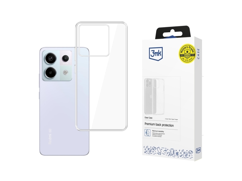 3Mk Clear Case, Redmi Note 13 Pro 5G