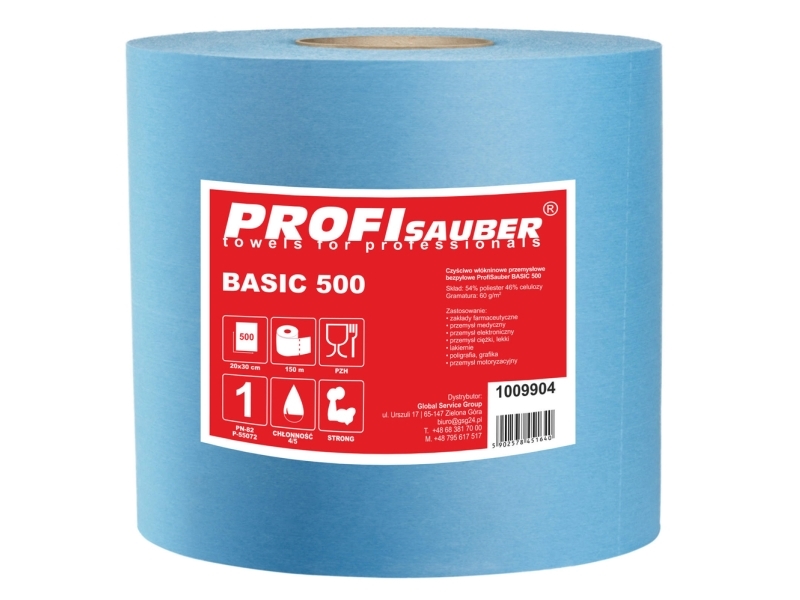 Støvfri Industri-Rengøringsklud I Non-Woven Profisauber Basic 500