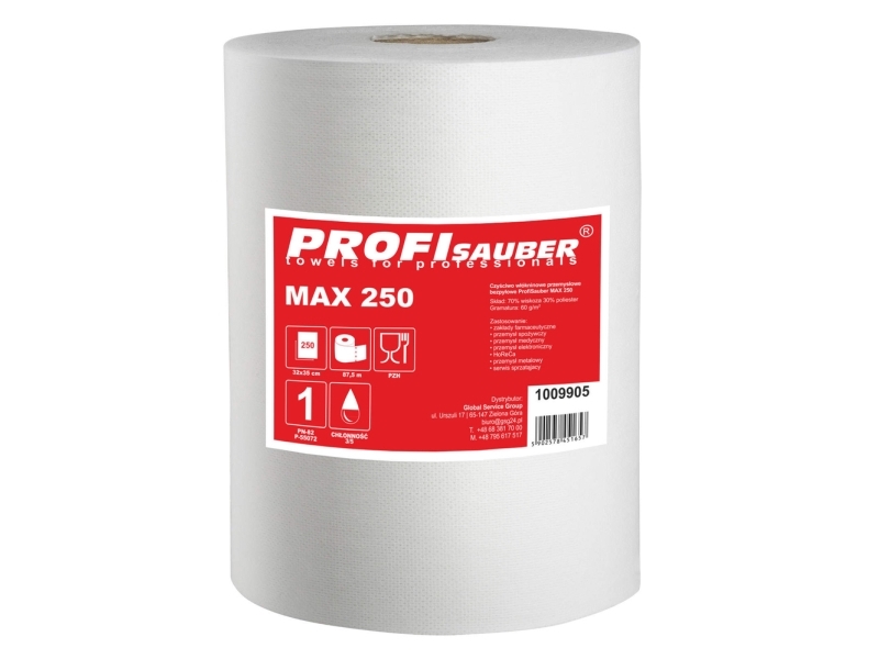 Profisauber Max 250 Nonwoven Industri-Rengøringsklud